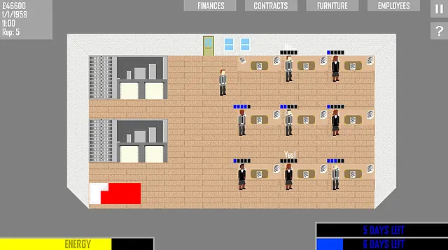 Code Shift - หน้าจอ