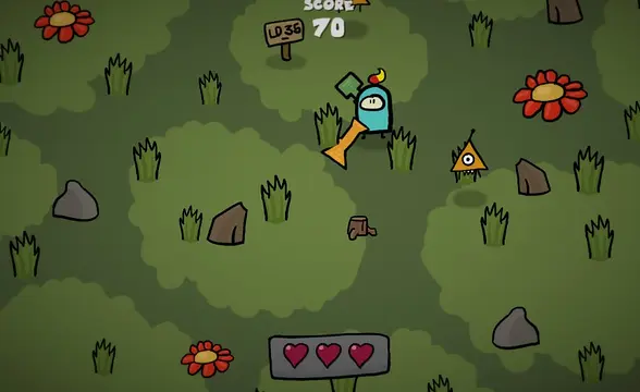 Geometry Garden - หน้าจอ