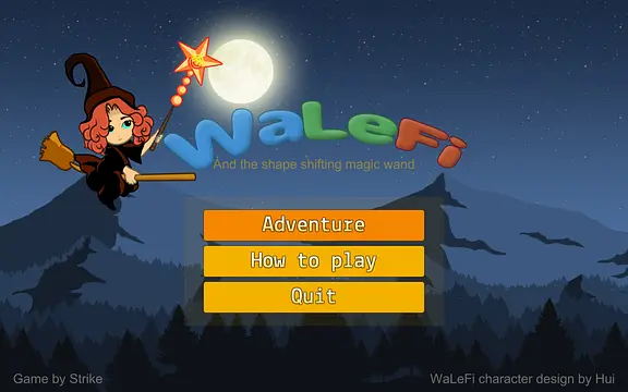 WaLeFi - หน้าจอ