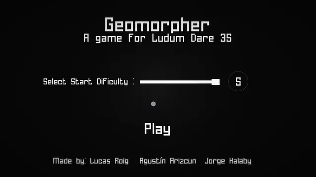 Geomorpher - Zrzuty ekranu