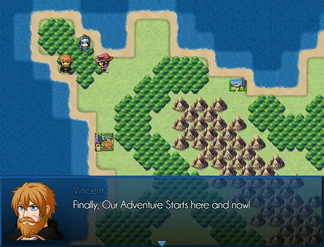 RPG GO! The Legend - หน้าจอ