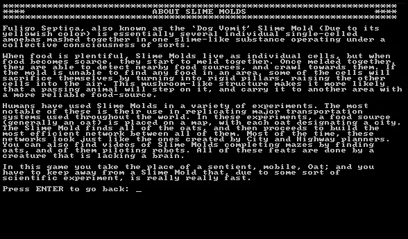 Oatboy vs. Slime Mold - इमेज