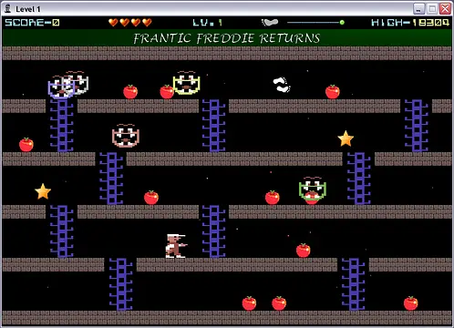Frantic Freddie Returns - Skärmdumpar