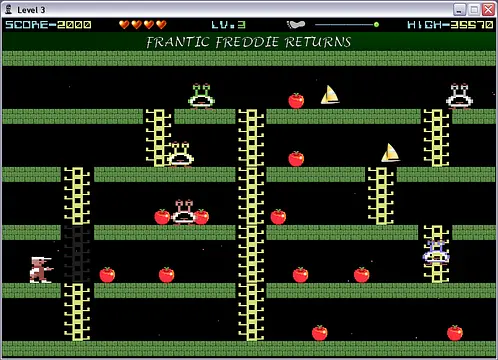 Frantic Freddie Returns - Mga piktur