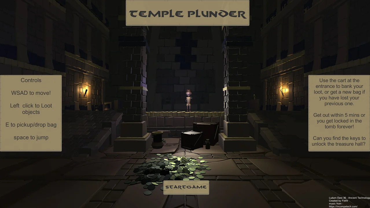 Temple Plunderをプレイする