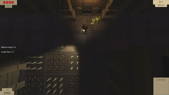 Temple Plunder - หน้าจอ