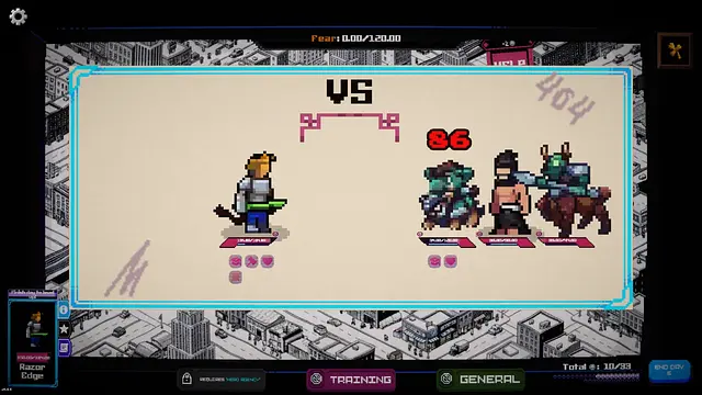 HeroInc - หน้าจอ