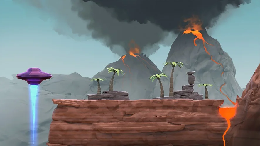 Играть в Dinomash #LDJAM