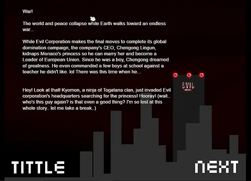 Kyomon - หน้าจอ