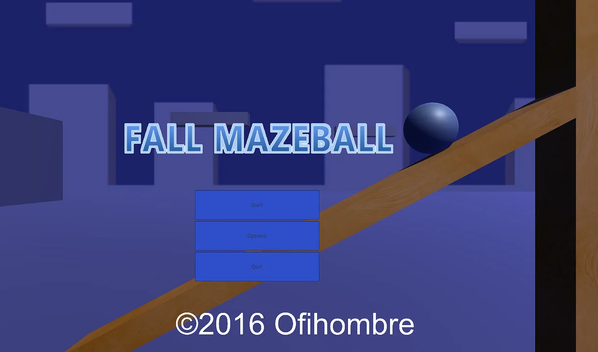 เล่น Fall Mazeball