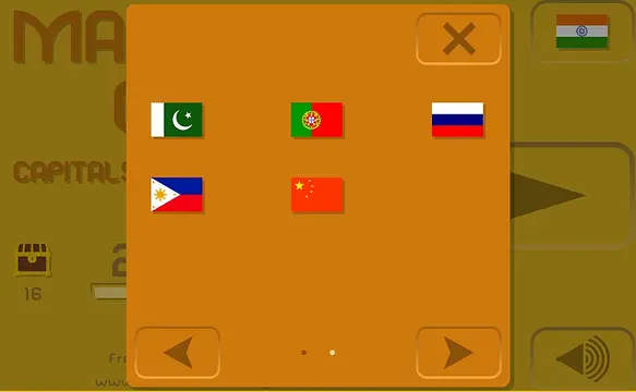 Match 3 Quiz Capitals - Imagens