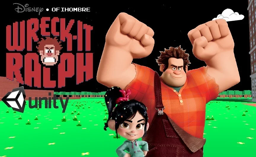 玩 Wreck-It Ralph unity