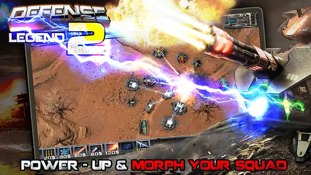 Defense Legend 2 - หน้าจอ