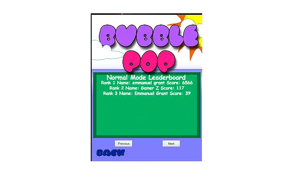 Bubble Pop - Images