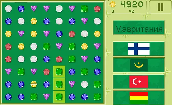 Match 3 Quiz Flags - الشاشات