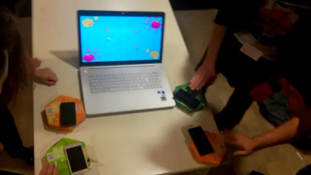 Splash 'n Squash Party - الشاشات