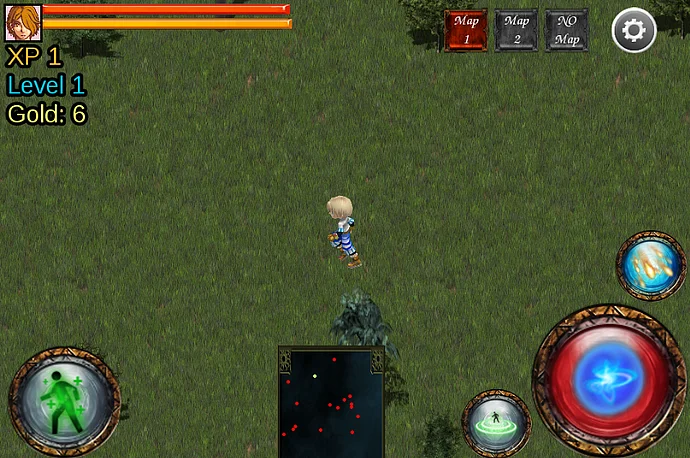 Spiele ARPG-"dynamic map" module