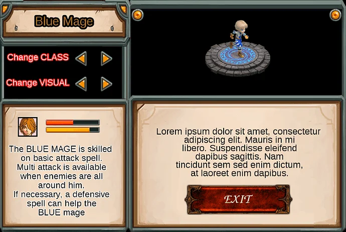 Speel ARPG-"class selector" mod