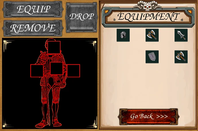 Speel ARPG-"equipment" module
