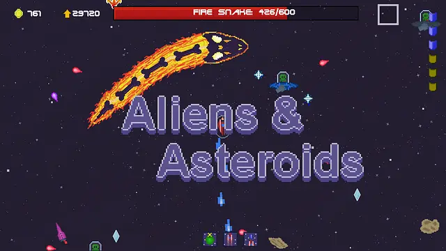 玩 Aliens&Asteroids