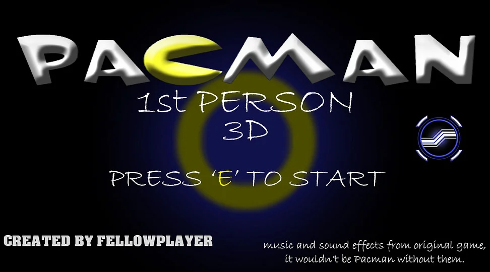 Speel Pacman 3D 1st Person