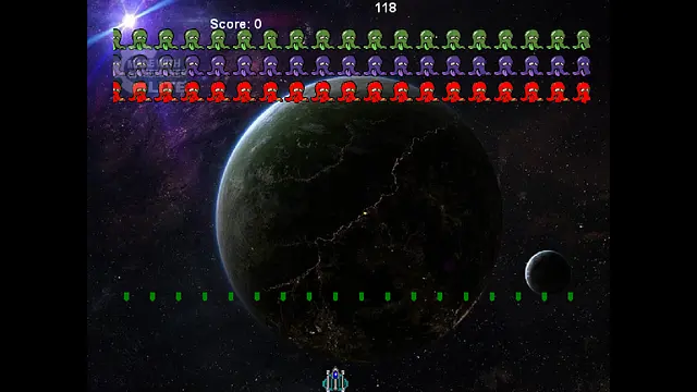 ALIEN INVASION - Zrzuty ekranu