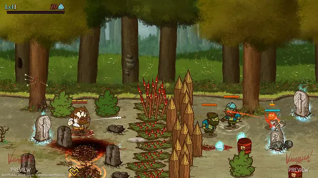 Die for Valhalla! demo - Imágenes