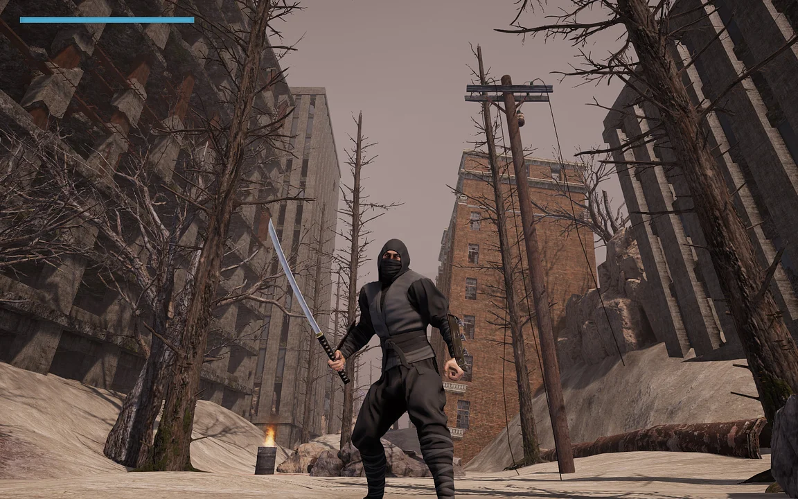 玩 Ashen Ninja: Rust and Katana 