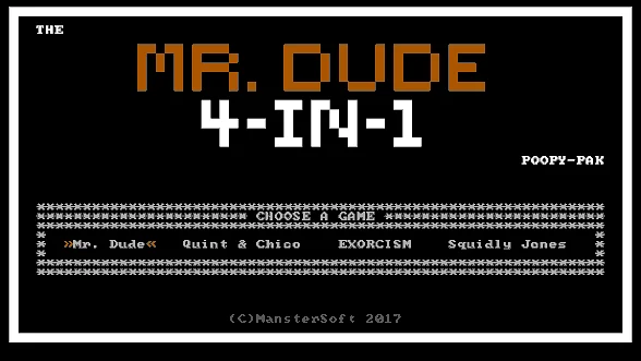 العب Mr. Dude 4-in-1 PoopyPak
