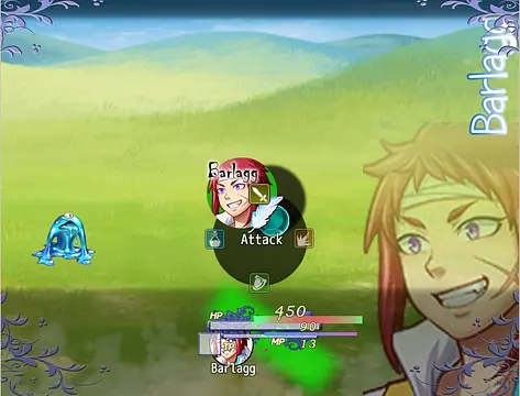 Barlagg's Quest - หน้าจอ