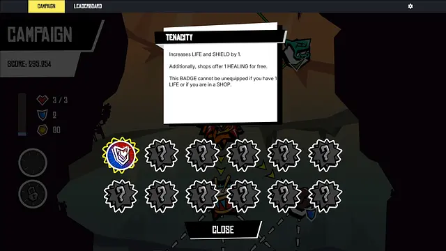 Strik9: Rhythm Rat Rampage - หน้าจอ