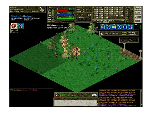 Daimonin - หน้าจอ