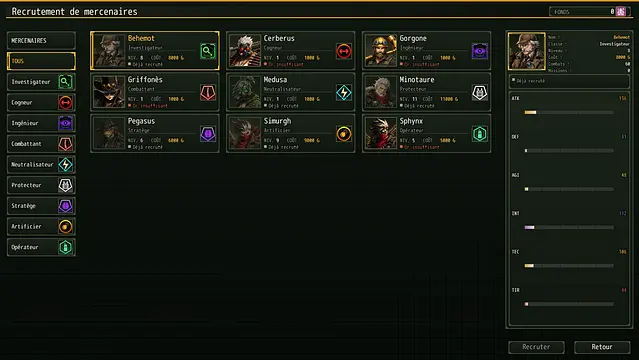 AoS Force - Tactical Manager - Bilder