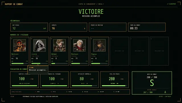 AoS Force - Tactical Manager - Screenshots