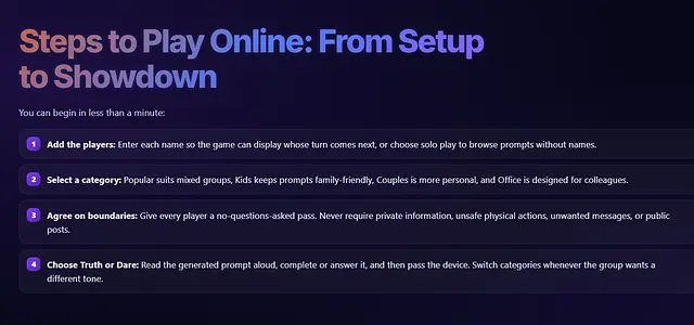 Truth or Dare Zone - Bilder