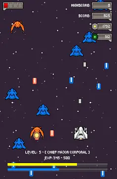 Space Revenge - Skärmdumpar