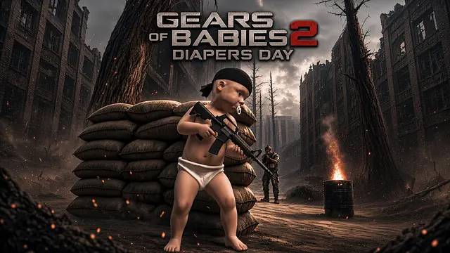 Jogue Gears of Babies 2: Diapers Day