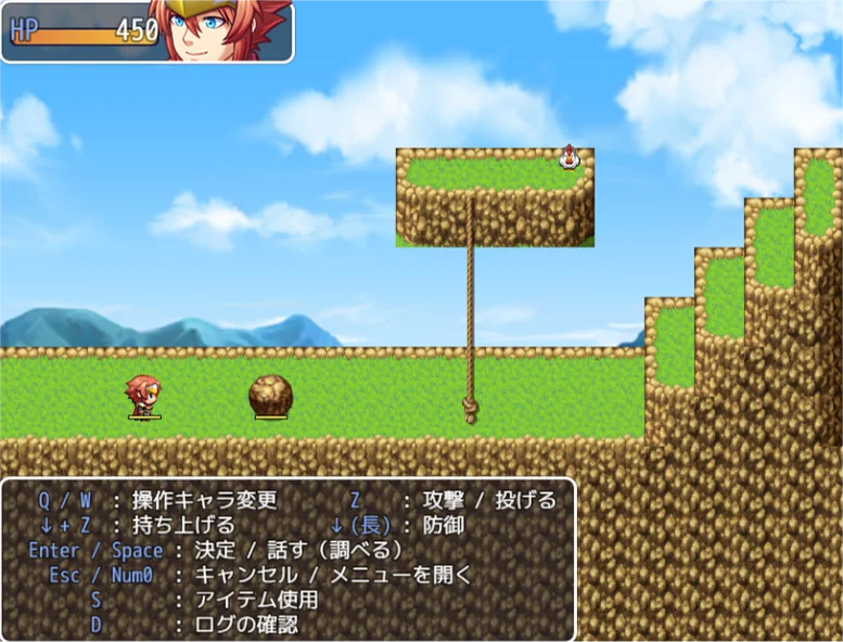 Graj w RPG Maker MV Platformer