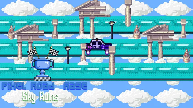 Pixel Road Rage - Screenshots