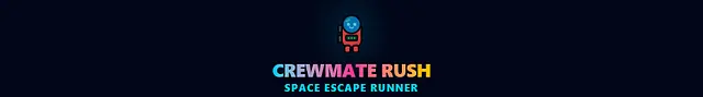 Crewmate Rush Space Escape Run - หน้าจอ