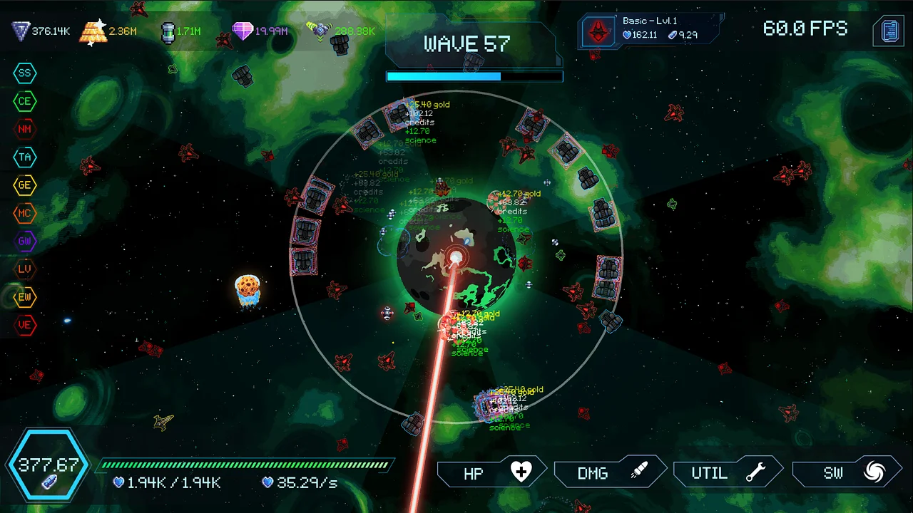 Jogue Orbital Defense Idle
