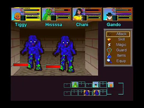 Super Dungeon Master VX - Zrzuty ekranu