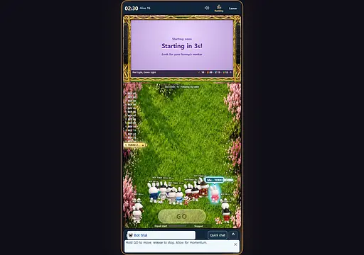 TOKKI LIVE: Rabbit Party Games - Zrzuty ekranu