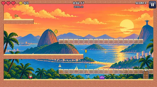 HiHeNinja  2D Ninja Platformer - इमेज