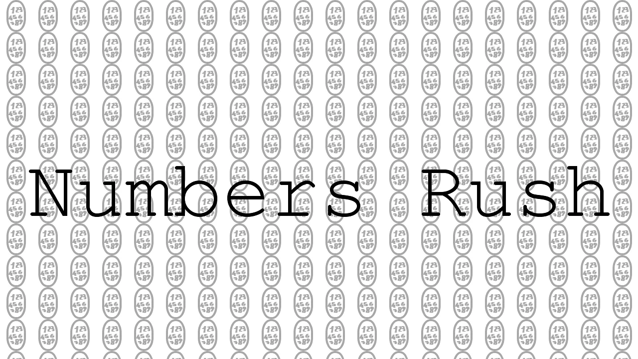 Gioca a Numbers Rush