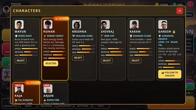 ROYAL STRIKE INDIA - Immagini