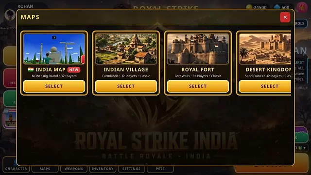 ROYAL STRIKE INDIA - Immagini