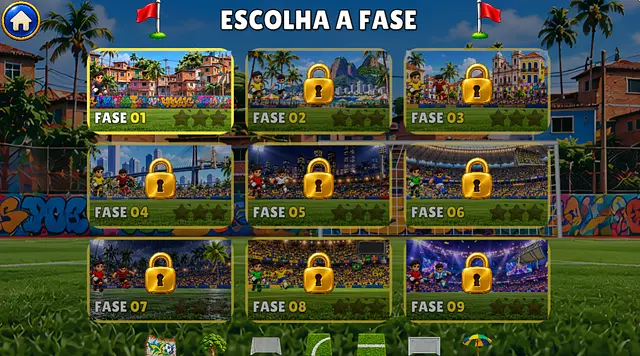 HiHe Football Games - หน้าจอ