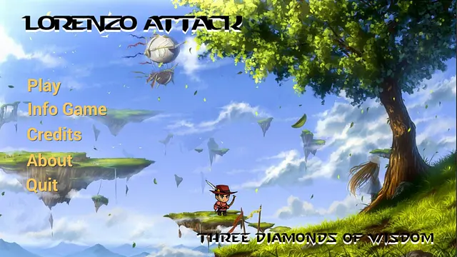 Lorenzo Attack - หน้าจอ