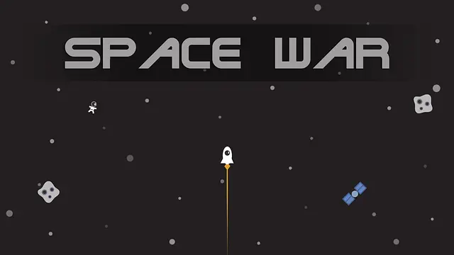 Joue à Space War